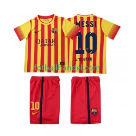 Barn Fotballdrakter FC Barcelona Lionel Messi 10 2013 2014 Borte Retro Kortermet